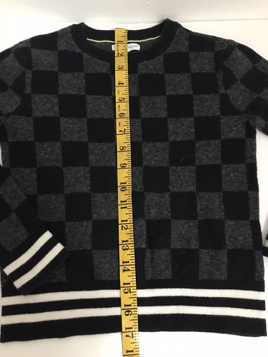 Rockets Of Awesome  Kids Sweater  Black Gray Size 6/7 - Picture 3 of 6