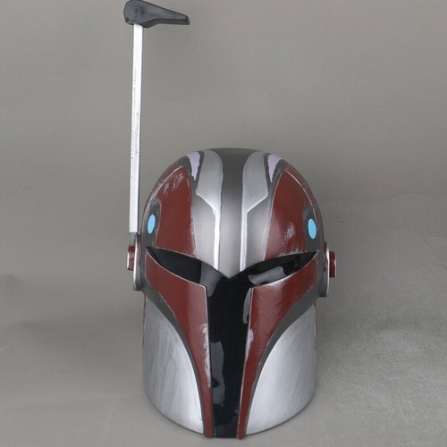 Star Wars Ahsoka Sabine Wren Cosplay Helmet PVC Full Face Mask Halloween Prop - Picture 6 of 14