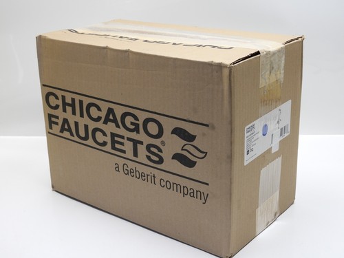 Chicago Faucets Single Hole Deck Mounted Laboratory Sink Faucet Chrome, Full Flo - Picture 3 of 3