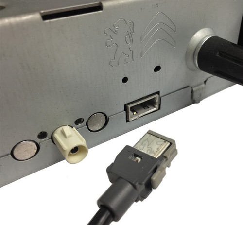 Peugeot 5008 RD45 AUX USB Lead Port Adapter Cable Kit Radio with FREE AUX CABLE - Picture 4 of 8
