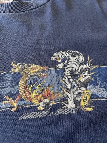 Vintage Y2K Guardians Of Paradise Graphic T-Shirt Size L Blue - Picture 4 of 21