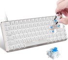 TASTIERA MECCANICA BLUE SWITCH GEEK AK33 AJAZZ X NACODEX BLUE SWITCH LAYOUT USA