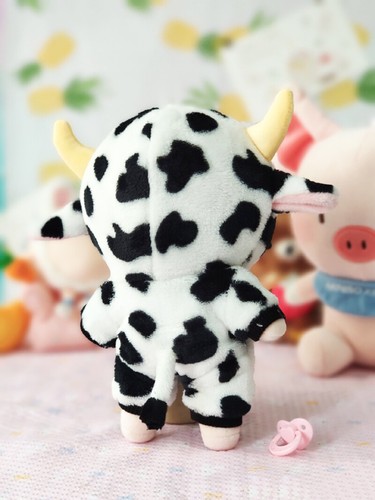 15cm 20cm Plush Doll Clothes Cotton Body Dolls Cow Outfit Plushies Toys Clothing - Picture 5 of 10