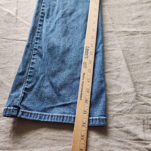 Jeans Levis Mujer 8 Azul 512 Denim Elastizado Perfectamente Adelgazante Corte Bota 28x32 - Imagen 5 de 17