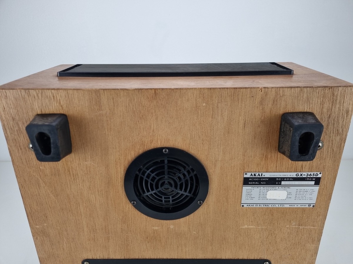 Akai GX-365D - Heads Cleaned - Contacts Restored - Working | eBay