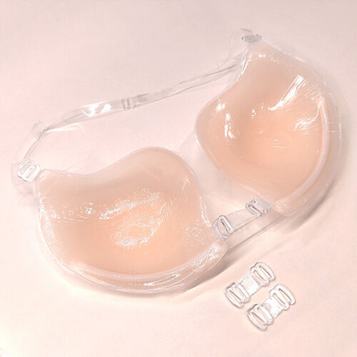 Sujetador invisible autoadhesivo soporte de silicona Invisilift sujetador con alambre sin espalda - Imagen 9 de 12