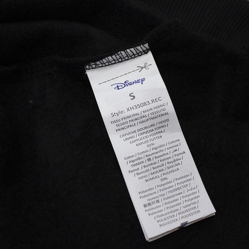 Felpa Disney Lilo e Stitch donna ragazza in cotone stampata con cappuccio 6956 - Picture 5 of 6