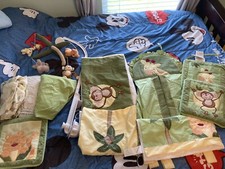 Nojo Crown Crafts Jungle Crib Set