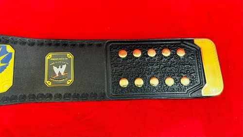 United States Championship Title Belt Adult Size 2mm - Picture 7 of 7