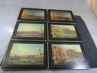 Vintage Boxed 6 x Cloverleaf Traditional Table / Placemats Caneletto Design