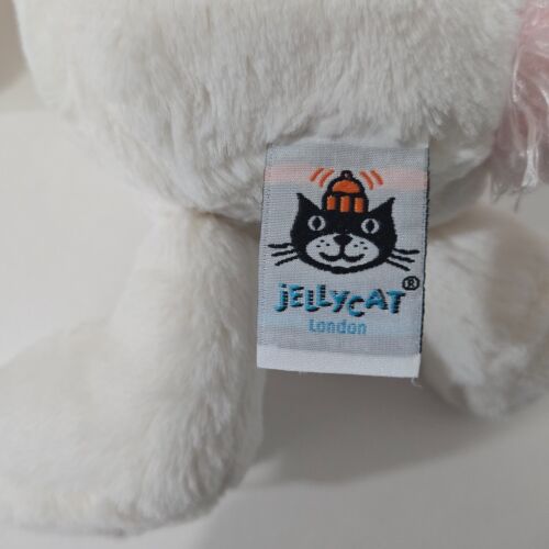 Jellycat London Bashful Unicorn 12" Stuffed Animal Toy Plush White Pink Lovey - Picture 8 of 10