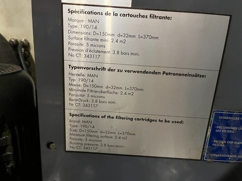 Charmilles Technologies Robofil 310 Wire EDM Machine W/Advantage SC-2APT-40FX - Picture 8 of 16