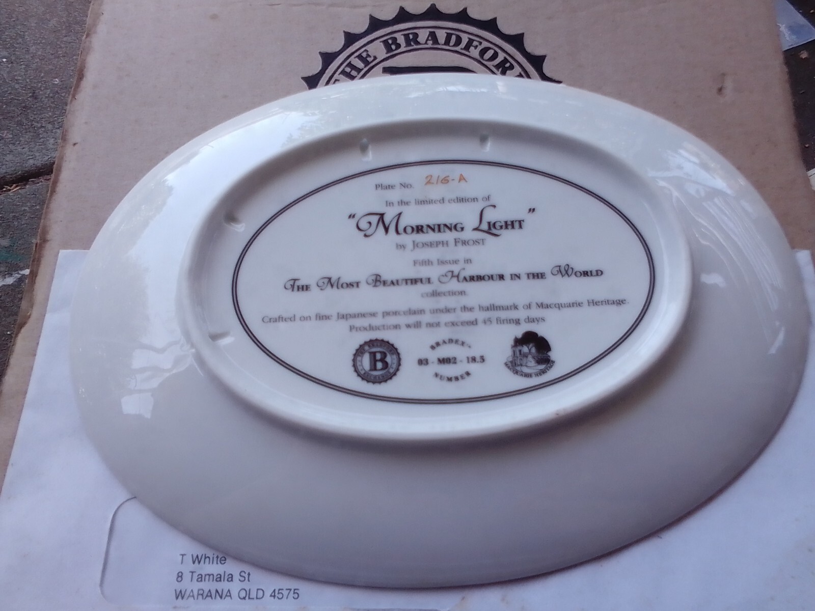 bradford exchange plates eBay
