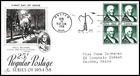 USA FDC - 1958 - $0.25 Regular Postage Paul Revere, Scott # 1048 Artcraft Block