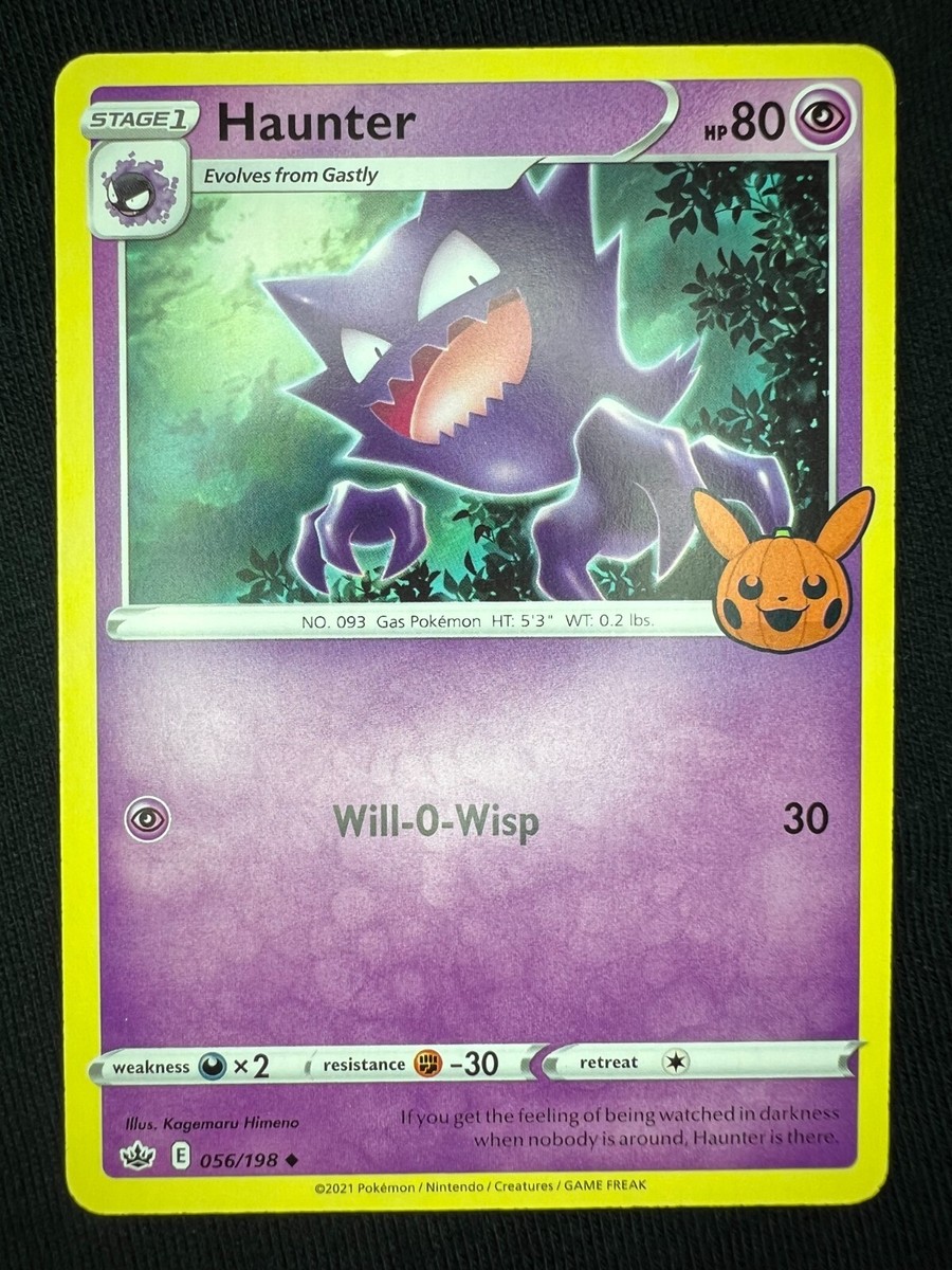 Haunter Trick or Trade 2022 Halloween 🎃 Pokémon Card NM Haunter Trick or Trade 2022 Halloween 🎃 Pokémon Card NM