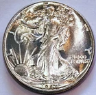 ⭐️1944 WALKING LIBERTY 90% SILVER⭐️EXCEPTIONAL GEMBU⭐️FROM BANK ROLL⭐️SO RARE⭐️