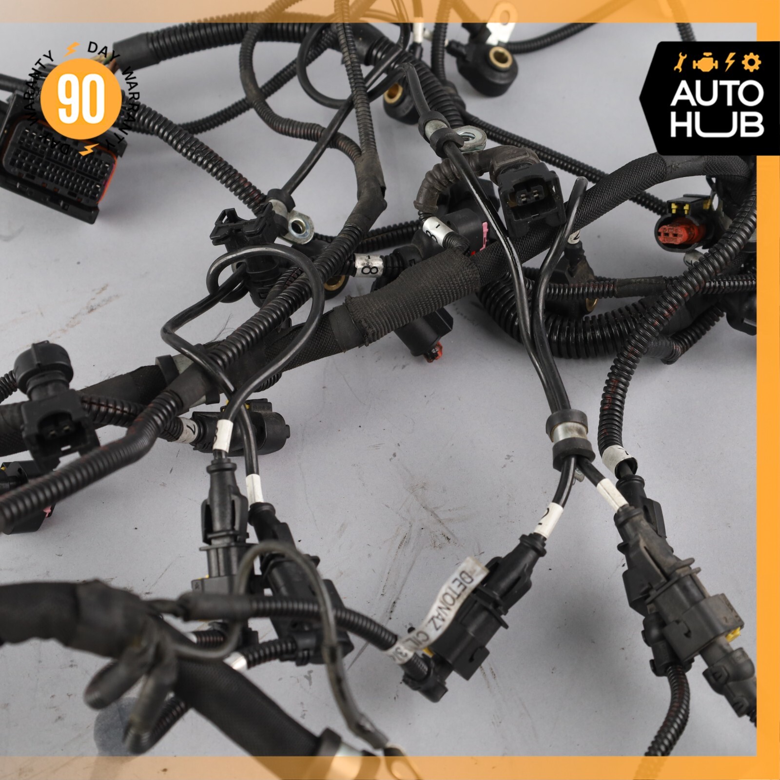 09-19 Maserati GranTuismo M145 Fuel Injector Injection Wiring Harness OEM 33k