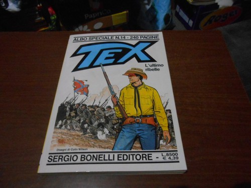 fumetto bonelli-TEX albo speciale n.14-L'ULTIMO RIBELLE-luglio 2000 - Picture 1 of 3