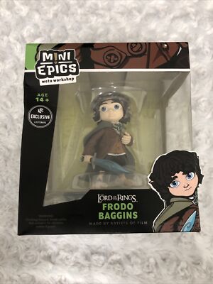 Mini Epics  Frodo Baggins Lord of the Rings Figure Loot Crate DAMAGED BOX