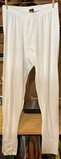 Vintage Made In USA REI Long Underwear Pants White L