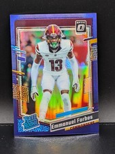 2023 Donruss Football Numbered Optic Rated Rookie Parallel Cards; You Pick!