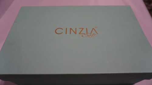 CINZIA SOFT - Genuine Leather Wedge Sandals for Women in Black Italy Size 8 - Picture 8 of 8