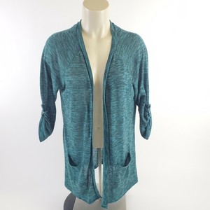 green duster sweater