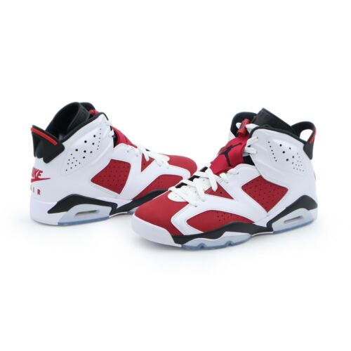 CT8529-106 Nike Air Jordan 6 Retro Carmine Red White Black Bordeaux (Men's) - Picture 8 of 10