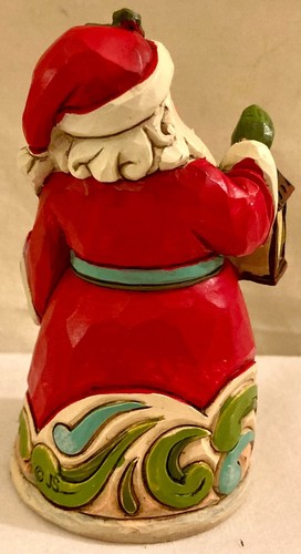 Jim Shore Heartwood Creek Mini Santa Holding Laterne - Bild 4 von 7