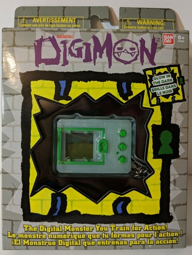 Digimon Tamagotchi - New - Glow In The Dark - 20th Anniversary Edition - Bandai