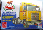Amt , 1:25 , Mack Cruise-Liner Semi Model Kit # 1062