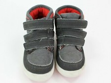 Baby Boy OshKosh B'gosh Hightop Casual Sneakers Grey Size 6