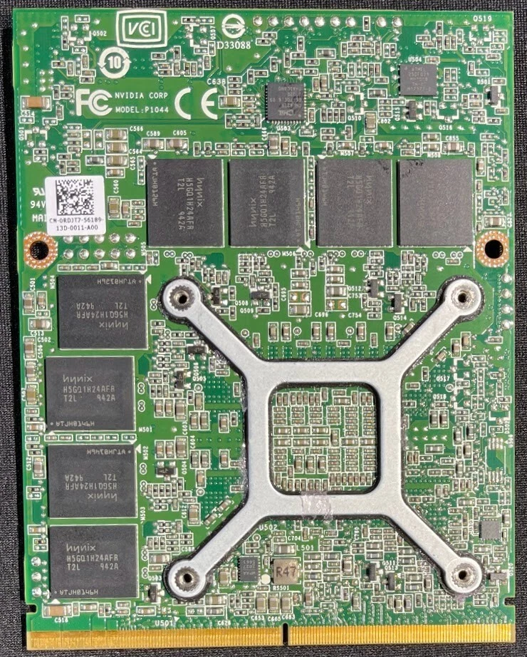 Dell 2GB nVidia Quadro 3000M Video Card Graphics / WRJXH - Image 3 of 4