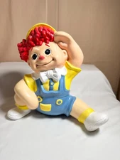 1970's BYRON MOLD Hand Painted RAGGEDY Andy Ceramic Figurine Nostalgic Unique