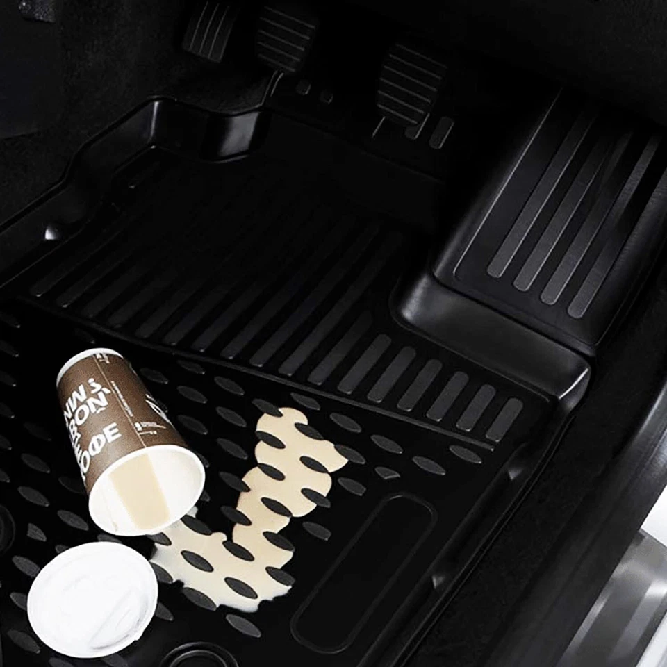 Floor Mats Liner Fits BMW X5 E53 2000-2006 Waterproof 3D Molded All Weather 4Pcs - Image 4 of 4