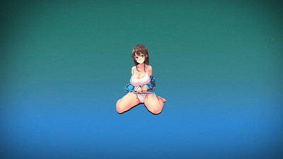 Anime kekemotsu  huge breasts thick body chubby Playmat Gaming Mat Desk
