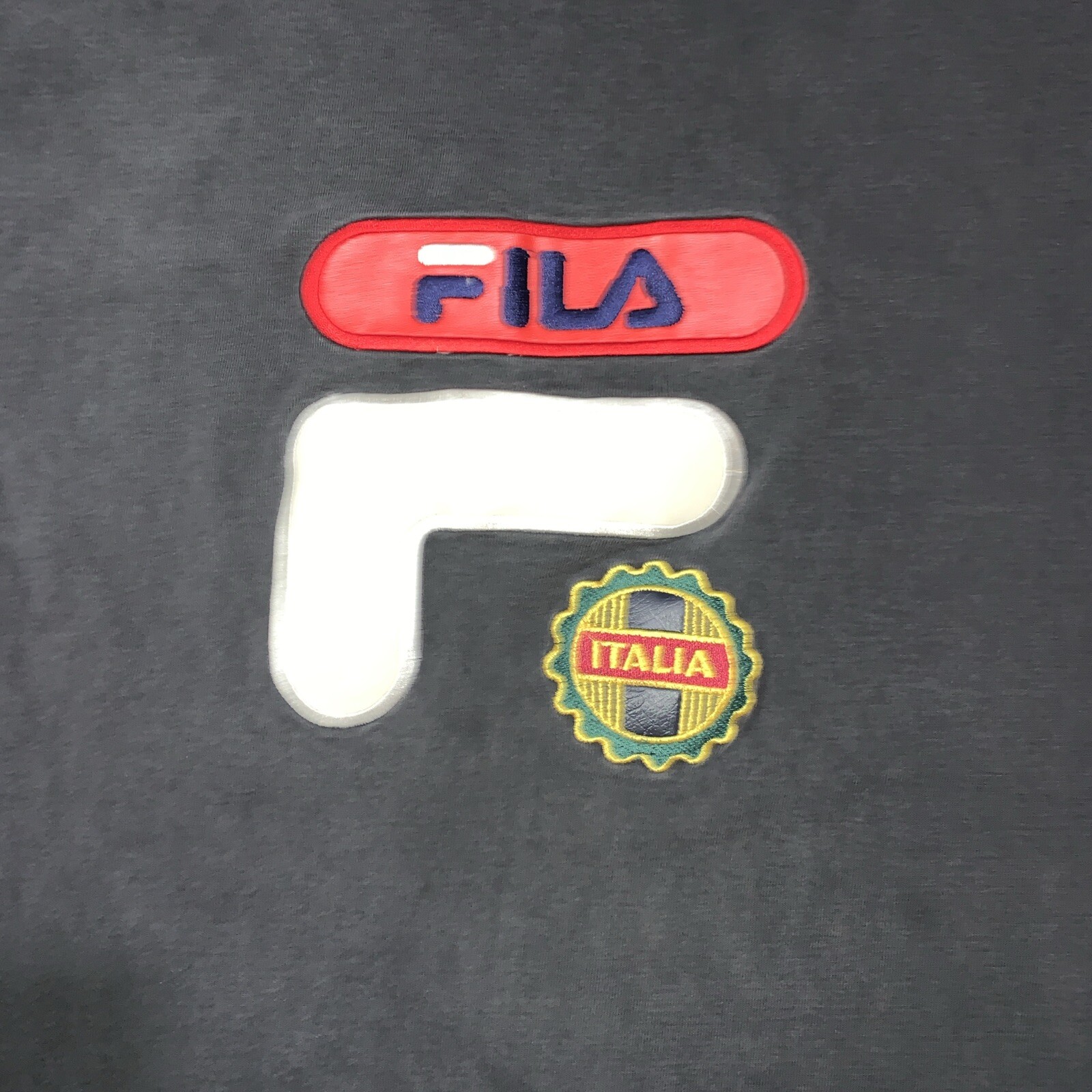 T shirt Fila Italia International vintage anni 90 XL calcio made italy nucleo bloccato