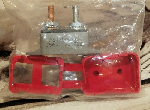 AUTOMOTIVE CIRCUIT BREAKER COVERS & MOUNT TAB 40A 12V FITS 502112 & 502-112 READ - Picture 4 of 4