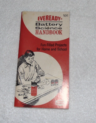 Vintage Eveready Battery Science Handbook Union Carbide 1965