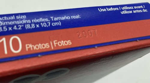 Polaroid 600 Film 10 Bilder abgelaufen 2007 versiegelt - Bild 3 von 6