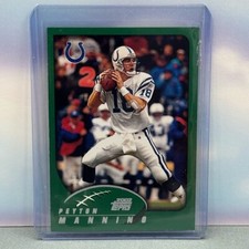 2002 Topps Peyton Manning #205 Colts Broncos HOF V2