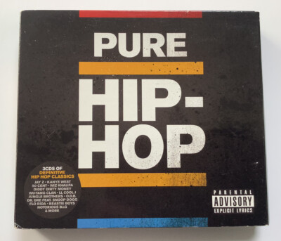 PURE HIP-HOP V/A Comp 3xCD Boxset 2011 Rhino Dre Snoop Wu Tang Cypress Quest EX