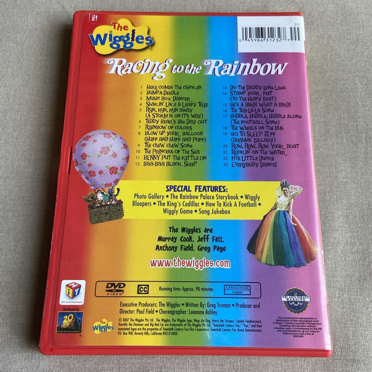 The Wiggles: Racing to the Rainbow (DVD 2007) Murray Cook