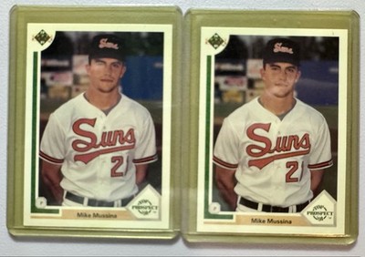1991 Upper Deck Top Prospect Mike Mussina #17 Lot of 10 MLB Hall of Famer