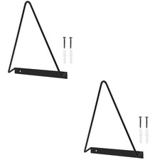 2 Pieces Vinyl Album Display Record Hanger Wall Mounted Storage Holder