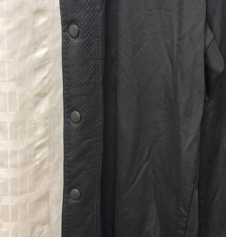 Vntg Y2K Men’s Nike Swoosh Basketball Nylon Breakaway Side Snap Sweatpants Sz S - Image 4 of 4