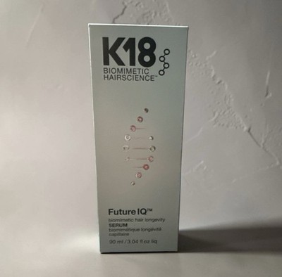 K18 Future IQ Biomimetic Hair Longevity Molecular Repair Hair Serum 90ml NEW