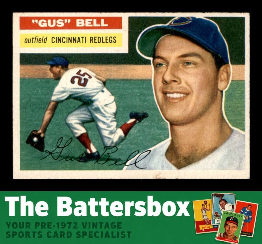 1956 Topps #162 Dave (Gus) Bell   VG/VGEX X3810948