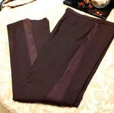    Fab Vintage 90's VS Moda Int'l Chocolate Brown Bootcut Pants Slacks - M