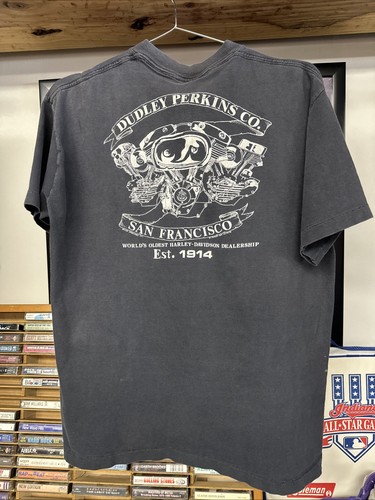 Vintage 1981 80s Harley Davidson ‘This Is Harley Country’ Tshirt Sz XL - Bild 5 von 5